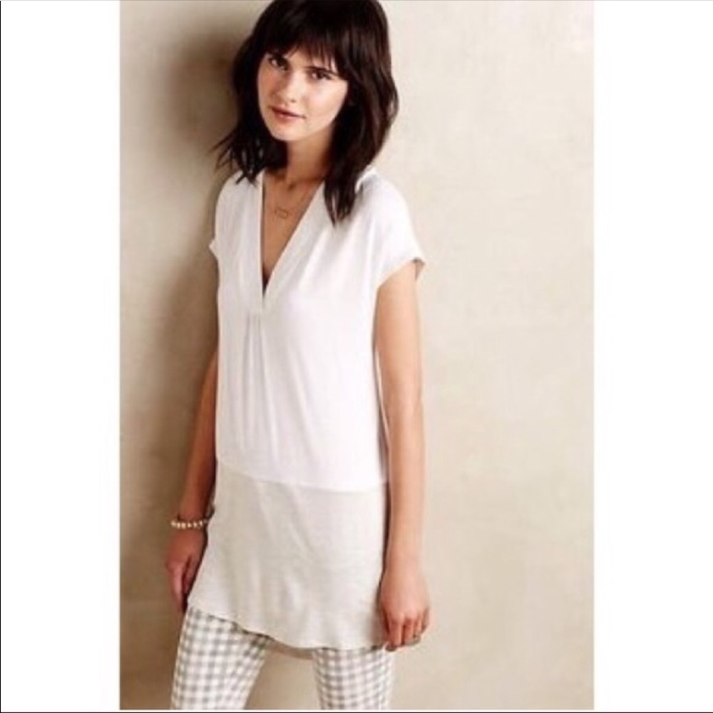 Anthropologie Dolan Left Coast Colordrop Tunic